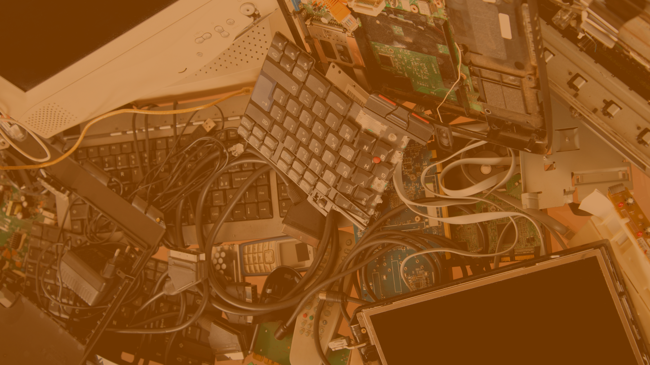Old computer parts